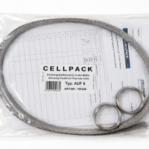 CELLPACK - AUF 6 - KIT DE CONTINUDAD DE ARMADURA PARA EMPALMES TRIPOLARES
