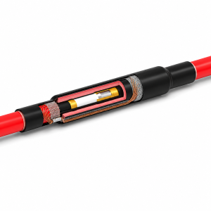 RAYCHEM - MXSU-5131-3 (25KV, 95-240) - MUFA UNIÓN TERMOCONTRAÍBLE TRIPOLAR CON TERMINAL